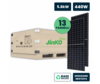 Set 5.7kW con 13 Pannelli Solari Fotovoltaici Moduli 440W JINKO Solar TIER-1 Tiger Neo, Monocristallini N-Type TOPCon, Black Frame IP67/IP68 1762x1134x30mm