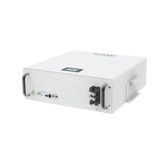 Batteria di Accumulo 5.12kWh al Litio-Ferro-Fosfato LiFePO4 BMS Integrato per Inverter Fotovoltaici CEI 0-21 51.2V 100Ah Garanzia 10 Anni