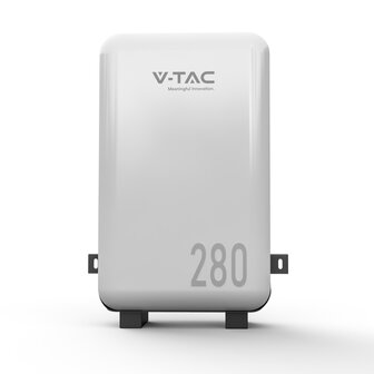 Batteria di Accumulo 14.33kWh al Litio-Ferro-Fosfato LiFePO4 BMS Integrato per Inverter Fotovoltaici CEI 0-21 51.2V 280Ah IP65 Garanzia 10 Anni