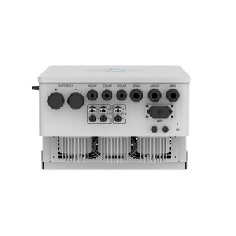 Inverter Fotovoltaico Deye Trifase Ibrido On-Grid/Off-Grid 8kW, Doppio MPPT, CEI 0-21, Schermo LCD Touch, WiFi e TA Inclusi, Garanzia 10 Anni IP65