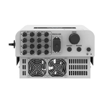 V-TAC Inverter Fotovoltaico Deye Trifase di Rete On-Grid 30kW CEI 0-21 con Schermo LCD, Inclusi TA e WiFi Garanzia 10 Anni IP65