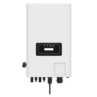 V-TAC Inverter Fotovoltaico Deye Trifase di Rete On-Grid 30kW CEI 0-21 con Schermo LCD, Inclusi TA e WiFi Garanzia 10 Anni IP65