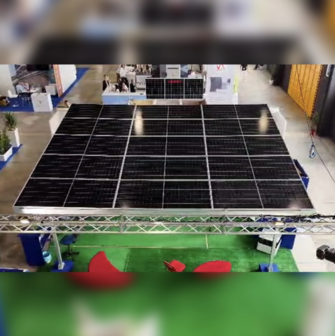 Struttura in Alluminio per Carport Fotovoltaico, 1-2 Posti Auto, fino a 15 Pannelli Solari