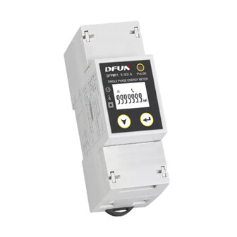 Meter DFUN Monofase Contatore Bidirezionale 1*230V RS485 per Misurazione Precisa e Controllo Energetico Avanzato