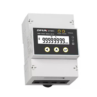 Meter DFUN Trifase Contatore Bidirezionale 3*230V/400V RS485 per Misurazione Precisa e Controllo Energetico Avanzato