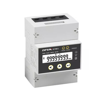 Meter DFUN Trifase Contatore Bidirezionale 3*230V/400V RS485 per Misurazione Precisa e Controllo Energetico Avanzato