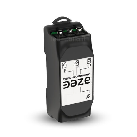 Daze Dynamic Power Manager su Barra DIN per Modulazione Potenza di Ricarica Wallbox Trifase 30kw