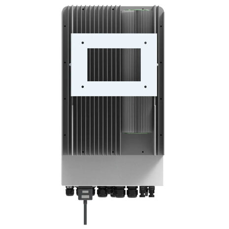 V-TAC Inverter Fotovoltaico Deye Monofase Ibrido On-Grid/Off-Grid 5kW, Doppio MPPT, CEI 0-21, Schermo LCD Touch, WiFi e TA Inclusi, Garanzia 10 Anni IP65