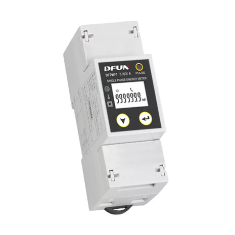 Meter DFUN Monofase Contatore Bidirezionale 1*230V RS485 per Misurazione Precisa e Controllo Energetico Avanzato
